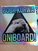 Наклейки на авто Bobr kurwa мем внешний тюнинг #7, Елена Б.