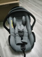 Автокресло автолюлька переноска Indigo BONNY детское, для новорожденных, 0-13 кг, серый, светло- серый #5, Юлия Л.
