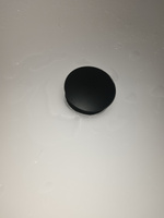 Донный клапан для раковины ViEiR D40, 80мм, без перелива, Click-clack, черный #5, Улугбек А.
