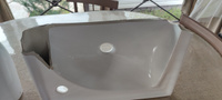 Раковина для ванной ЛЗСФ "Мотив", ширина 450 мм, с отверстием под смеситель справа, с креплением #2, Рустем С.