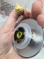 Донный клапан нажимной для раковины без перелива Do.korona (клик-клак) хром 10*7 см #3, Елена А.