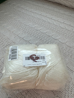 Пряжа Gazzal Baby Wool XL (Газал Беби Вул XL), 801 белый, 2 мотка #3, Антонина М.