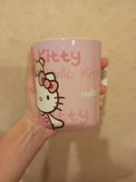 Полюс Принт Кружка "Hello Kitty", 330 мл, 1 шт #27, Елена М.