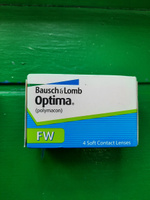 Контактные линзы Bausch + Lomb Optima FW Квартальные, -1.00 / 14 / 8.7, 4 шт. #10, Ольга