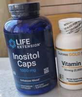 Инозитол в Капсулах LIFE EXTENSION Inositol Caps 1000 mg 360 капсул #1, Алсу Г.