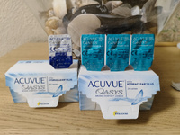 Контактные линзы ACUVUE Oasys with Hydraclear Plus 24 штуки -1.75, радиус 8.4, двухнедельные #53, Анна Д.