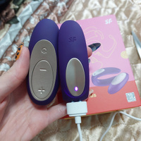 Вибратор для пар Satisfyer Double Plus Remote Сатисфаер #1, Анастасия Ш.