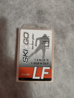 Парафин SkiGo LF Orange, +1/-5, 60 г #6, Евгений К.