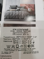 VIVA-HOME TEXTILE Комплект постельного белья, Сатин, Двуспальный, наволочки 70x70 #19, Надежда Т.