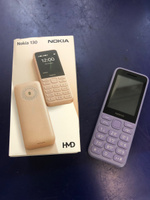 Мобильный кнопочный телефон NOKIA 130 (2023) TA-1576 DS, фиолетовый #19, Наталья Г.