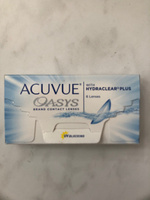 Контактные линзы Acuvue Oasys with Hydraclear Plus, Двухнедельные, +2.75 / 14 / 8.4, 6 шт. #38, Таша