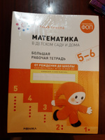 Математика в детском саду и дома. 5-6 лет. ФГОС. Большие рабочие тетради для обучения дошкольников 5+. Подготовка детей к школе. ОТ РОЖДЕНИЯ ДО ШКОЛЫ. 1 шт. / Набор 5 тетрадей / Набор 25 штук | Денисова Дарья, Дорофеева А. М. #1, Ирина Б.