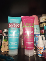 Набор беcсульфатный шампунь Keratin и маска для волос SOS Happy Hair Professional #36, Анна К.