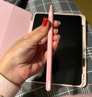 Защитный силиконовый чехол для Apple Pencil gen.2 розовый #3, Ксения П.