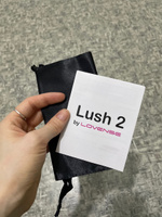 Виброяйцо LOVENSE Lush 2, силикон, розовый, 18 см #1, Роза Г.