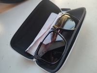 Очки солнцезащитные мужские, антибликовые uv400, солнечные очки для мужчин, черные с поляризацией. #45, Владимир Л.