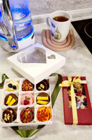 Конфеты шоколадные медианты ручной работы из премиального бельгийского шоколада в подарочной коробке 18шт. #8, Александра А.