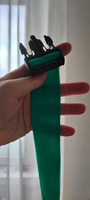 Лента ременная (стропа полипропиленовая) ширина 40 мм, длина 1,5 метра, цвет ярко-зеленый #14, Илья Ш.