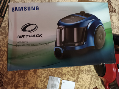 Бытовой пылесос Samsung VCC4520S3R/XEV, красный - купить по низким ...