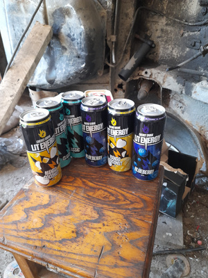 LIT ENERGY Энергетики в банках набор 6 шт. х 450 мл вкус МИКС - купить ...