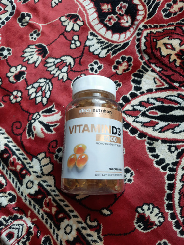 Витамин Д3 5000 МЕ 240 капсул vitamin D3 aTech Nutrition - купить с ...