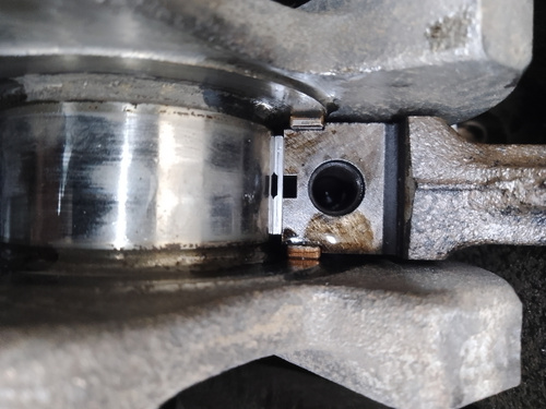 Полукольцо упорное коленвала 2шт. (ремонтный размер 2,437) ВАЗ-2101 ...