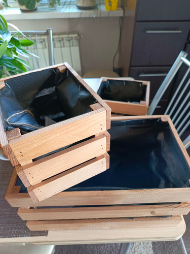 Деревянные ящики для хранения, для сада, рассады из массива сосны ...