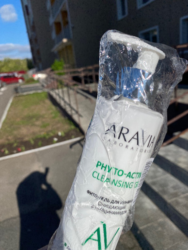 ARAVIA Laboratories Фито-гель для умывания очищающий с ниацинамидом ...
