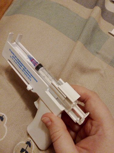 Шприц-пистолет Динамика Устройство медицинское многоразовое для ...