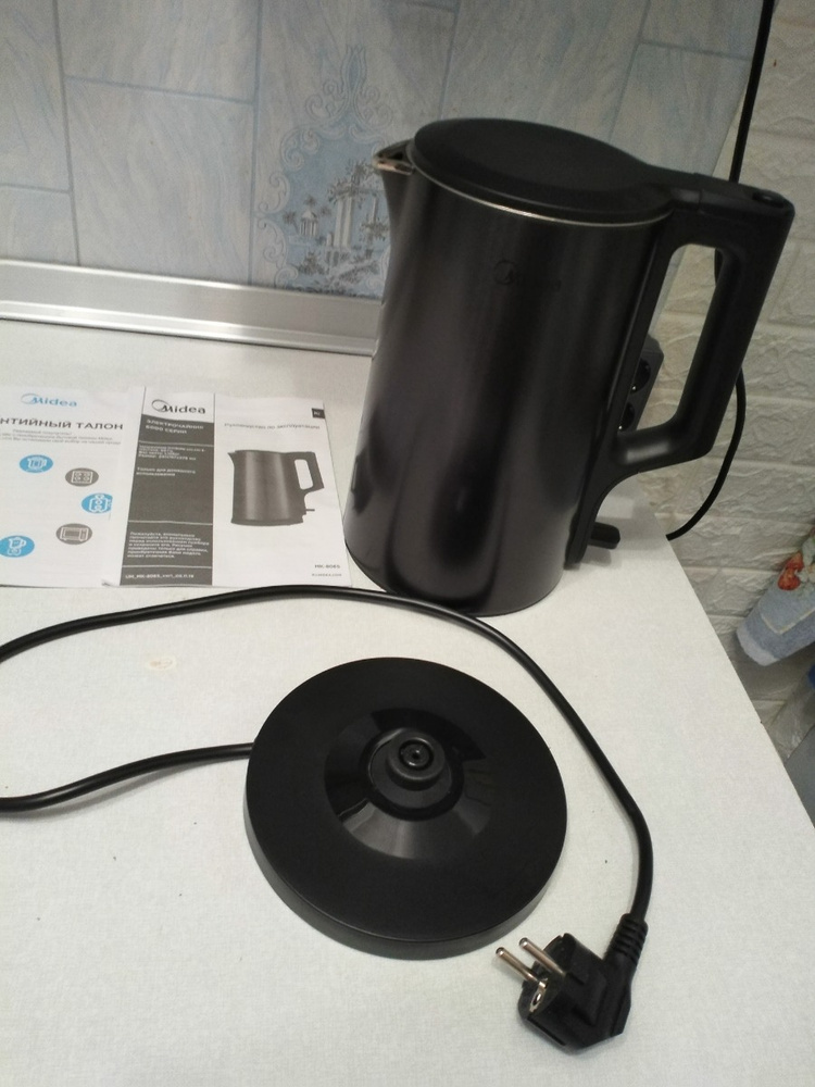 Чайник электрический Midea MK-8022, 1,7 л, контроллер Strix ...