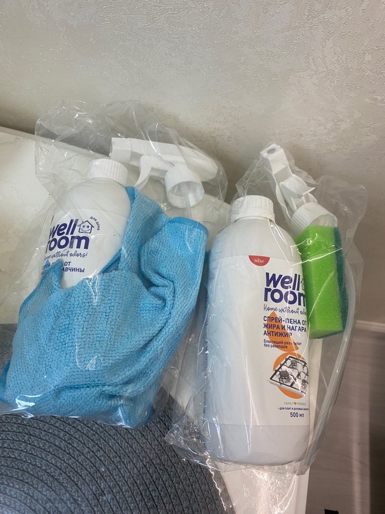 Спрей-пена средство от жира и нагара на кухне, Антижир для мытья плиты ...