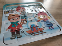 Подарочный набор пазл для детей, 86 элементов, "Новогодние радости", Puzzle Time, новогодние подарки для детей #7, Максим М.