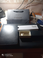 Подарочный набор Parker Jotter GT, ручка шариковая, металлическая, в футляре, ежедневник недатированный в подарочной упаковке #12, Владислав Ш.