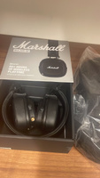 Marshall Наушники с микрофоном Marshall Major IV, Bluetooth, 3.5 мм, черный #26, Davlet K.