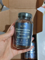 Глюкозамин, хондроитин, МСМ и гиалуроновая кислота. Glucosamine, Chondroitin, MSM, Hyaluronic Acid. Хондропротектор для суставов и связок Lemcaps, 240 таблеток #64, Татьяна Д.