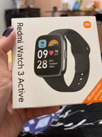 Смарт часы женские мужские наручные Xiaomi Redmi Watch 3 Active Black РСТ #5, Юлия Б.