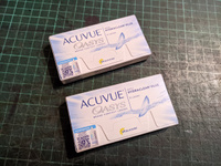 Контактные линзы для глаз двухнедельные Acuvue Oasys 6 шт 8.4 -3.25 #39, Евгений В.