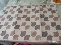 Коврик для сушки посуды, коврик для посуды впитывающий 31х47 Унисон бежевый #38, Инга