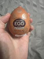 Мастурбатор TENGA EGG GEAR одноразовый рельефный стимулятор яйцо тенга с пробником лубриканта #8, Серафима С.