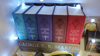 A Game of Thrones (Song of Ice and Fire Series) Set of 5 books / Игра Престолов подарочный набор книг | Мартин Джордж Рэймонд Ричард #2, Карина К.