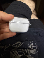 Прозрачный силиконовый кейс KRISTANAM для наушников Apple AirPods Pro 2 (2nd generation) / чехол на аирподс про 2 / чехол airpods pro 2 , с карабином #60, Михаил Т.