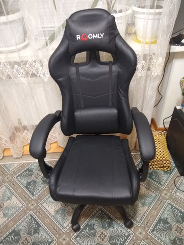 Roomly Игровое компьютерное кресло Нагрузка 150 кг., эргономичная ...