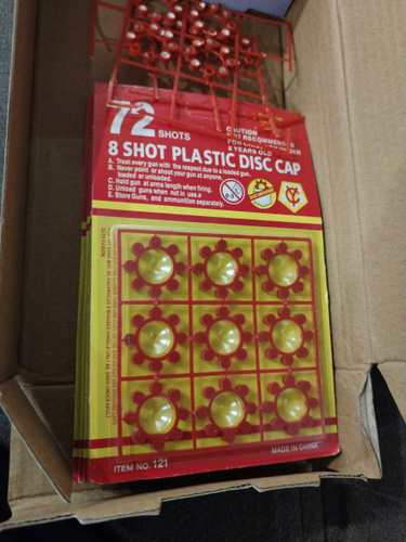 Пистоны 8 зарядные / 4320 выстрелов, для игрушечного пистолета ...