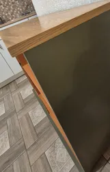 Торец столешницы