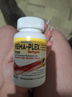 Витамины Железо Hema-plex 85 гм, 60 капсул / хема-плекс Iron 85 gm, 60 ...