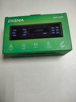 Автомагнитола Digma MCP-225B Bluetooth, USB, AUX, синяя подсветка #16, Антон В.