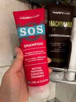 Набор беcсульфатный шампунь SOS и кондиционер Macadamia для волос Happy Hair Professional #67, Евгения М.