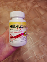 Витамины Железо Hema-plex 85 гм, 60 капсул / хема-плекс Iron 85 gm, 60 ...