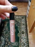 Жидкая помада для губ kiki Matte lip color тон 203 бежевый стойкая увлажняющая матовая с маслом жожоба и витамином Е , кики #8, Елена