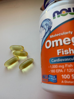 NOW Omega-3 / Омега-3 1000мг 100 капсул #33, Карина К.